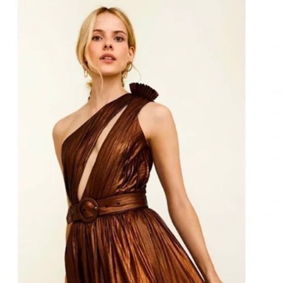 Retrofete Bronze Cassie Bodysuit size MEDIUM NWT - Picture 4 of 11